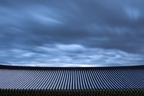 Korean Traditional House's Roof Top