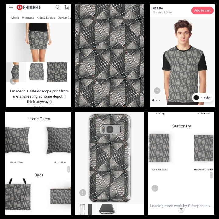 My Redbubble.com work