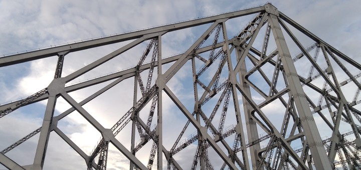 The beauty of HOWRAH BRIDGE