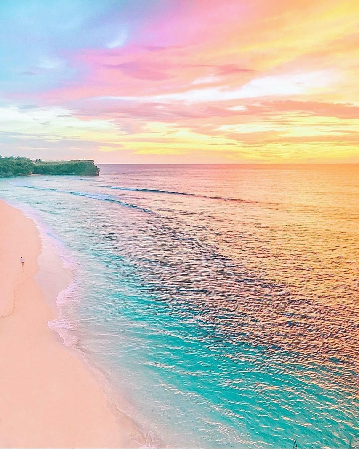 open sea side..