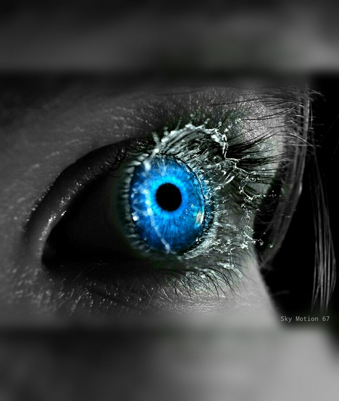 blue
