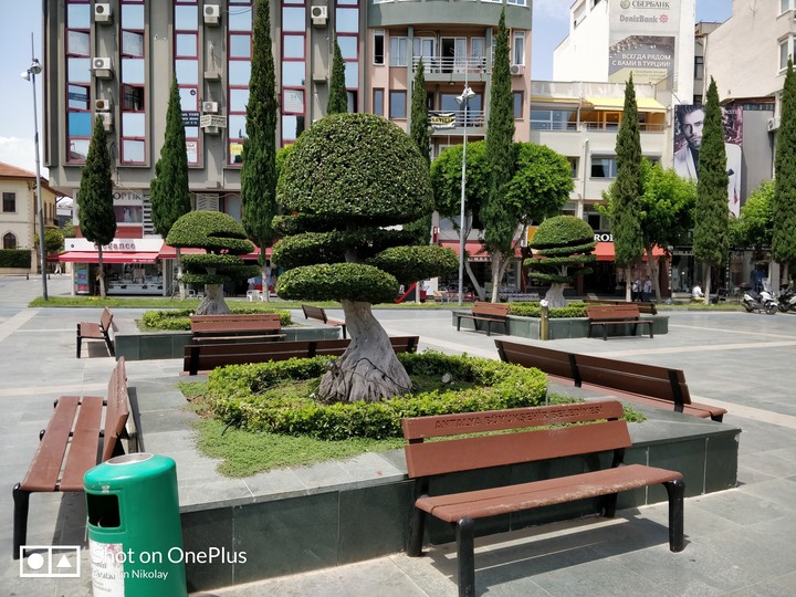 bench in Antalya