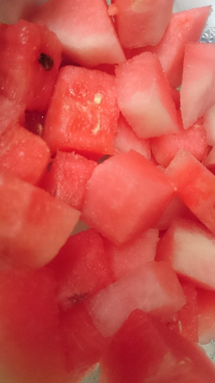 watermelon cubes