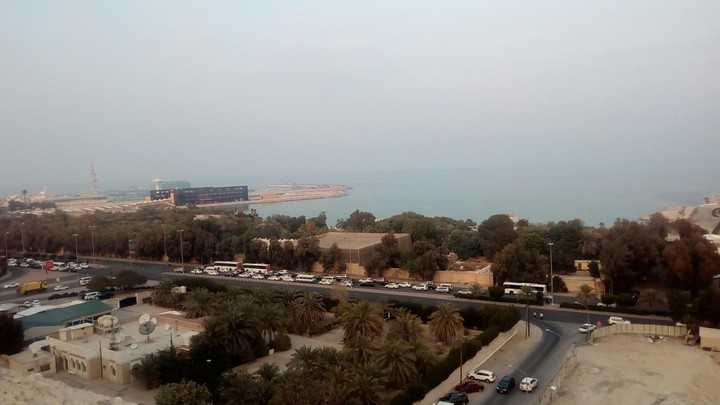 the sea side