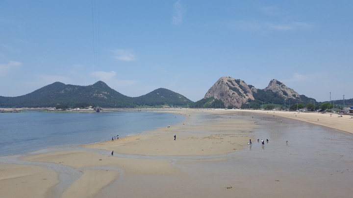 The coast