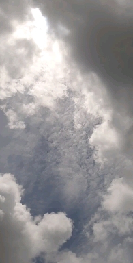 moving clouds