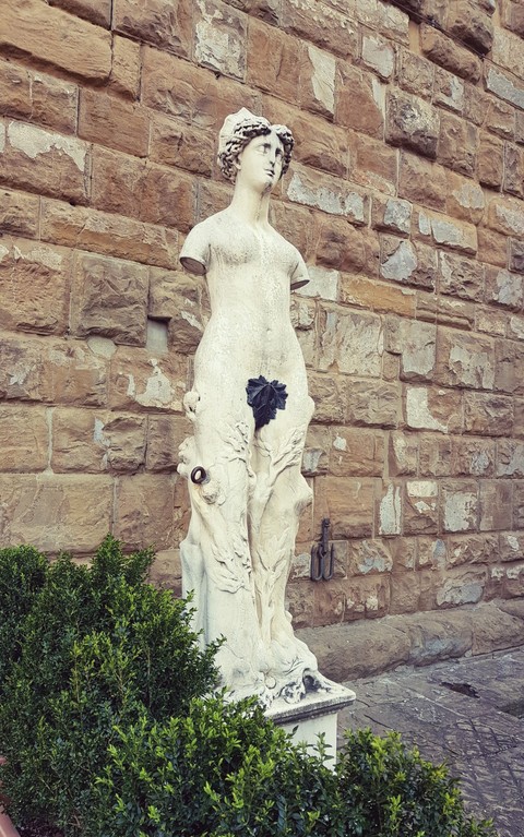 Firenze, Italy, Lady Statue