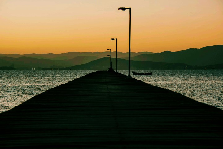 street on sea
