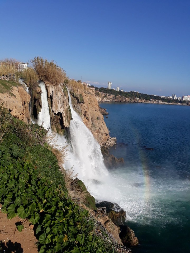 waterfall şelale