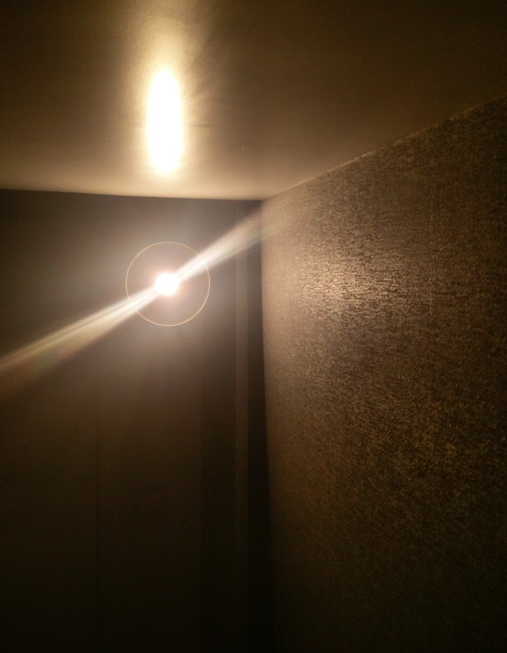 Can see the light through darkness