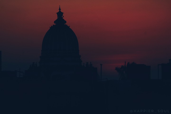 sunset silhouette