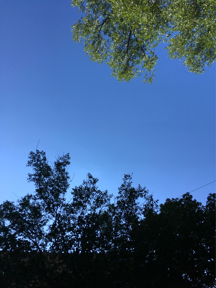 небо