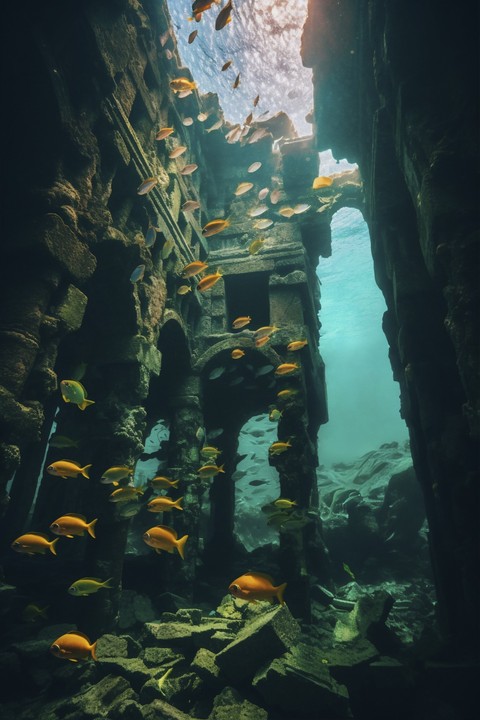 sfondi algae, underwater