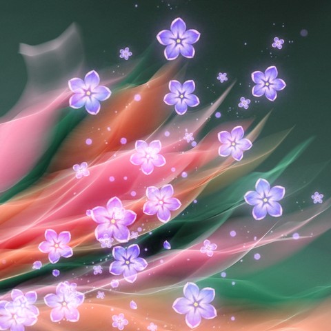 Flowers and flames