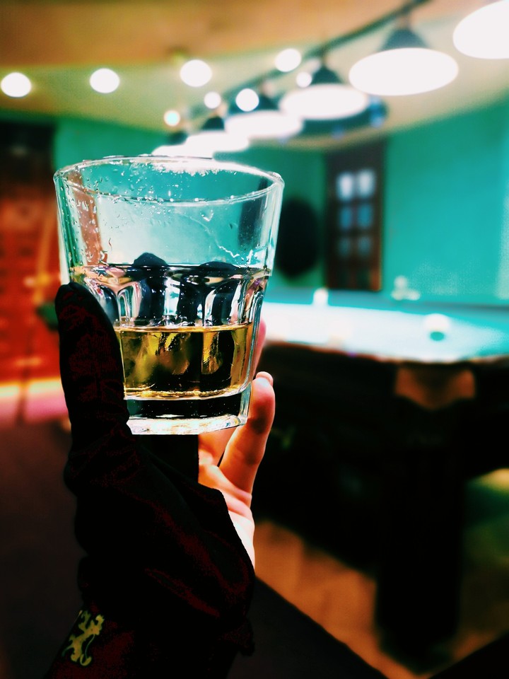 Pool and Whiskey ?