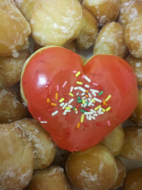 Valentines donut
