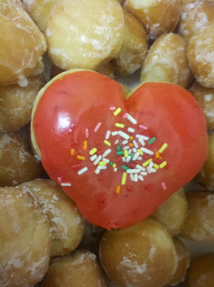 Valentines donut
