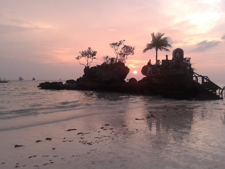 Little Island in Sunset