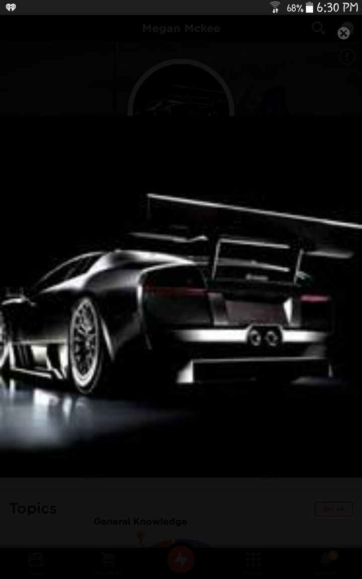 black car