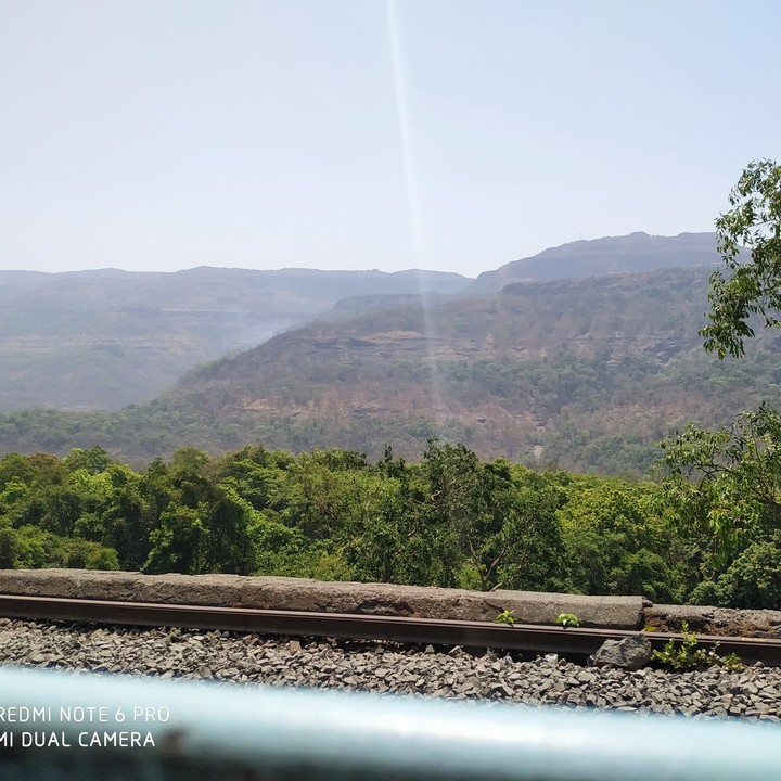 view from train
