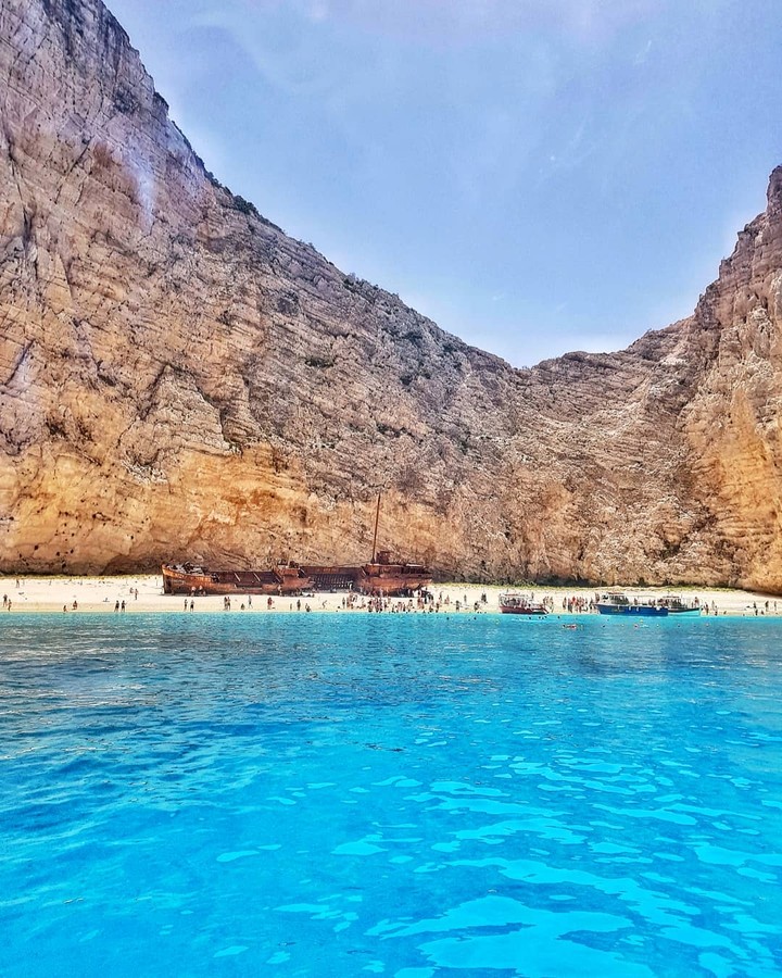 shipwreck beach zakynthos