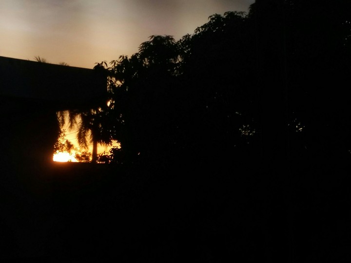 tried to capture sunset