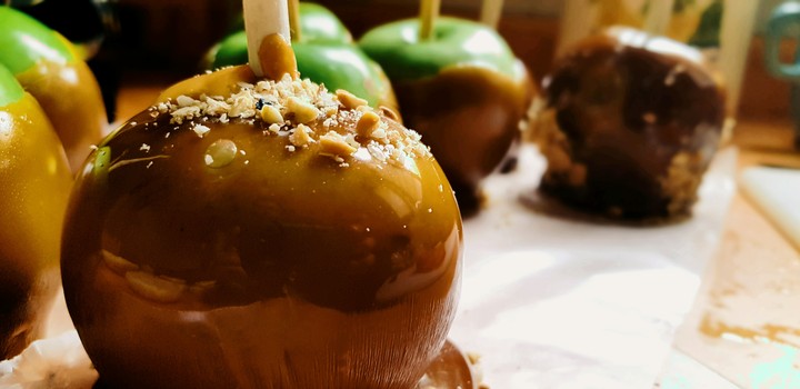 mi mujer me preparo unas deliciosas paletas con caramelo