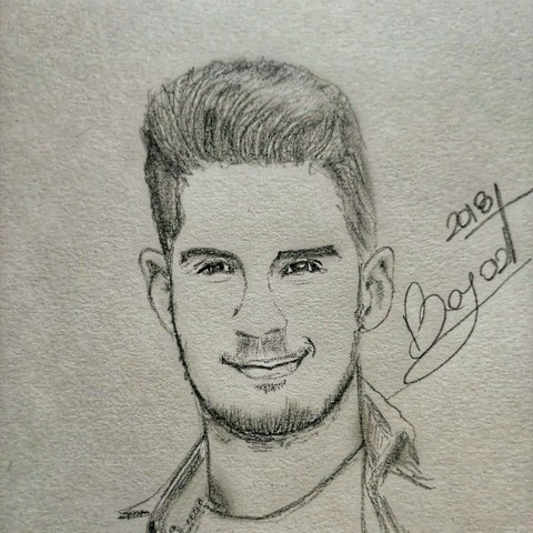 My friend Beyazıt's art work