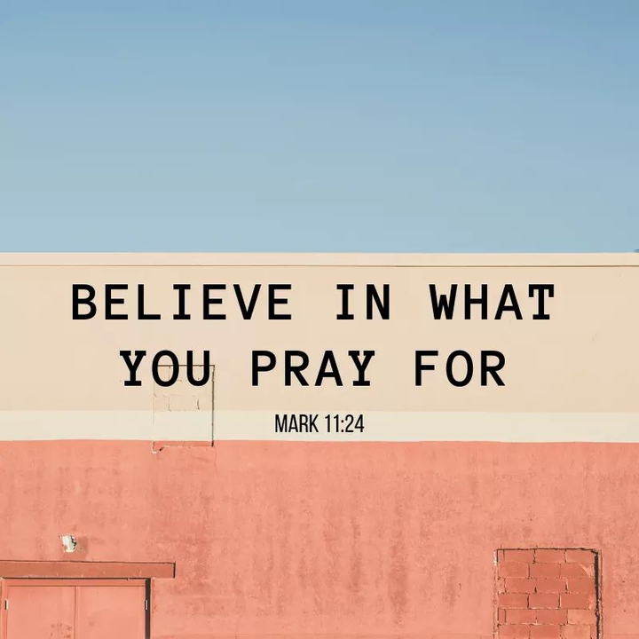 Believe in Prayer