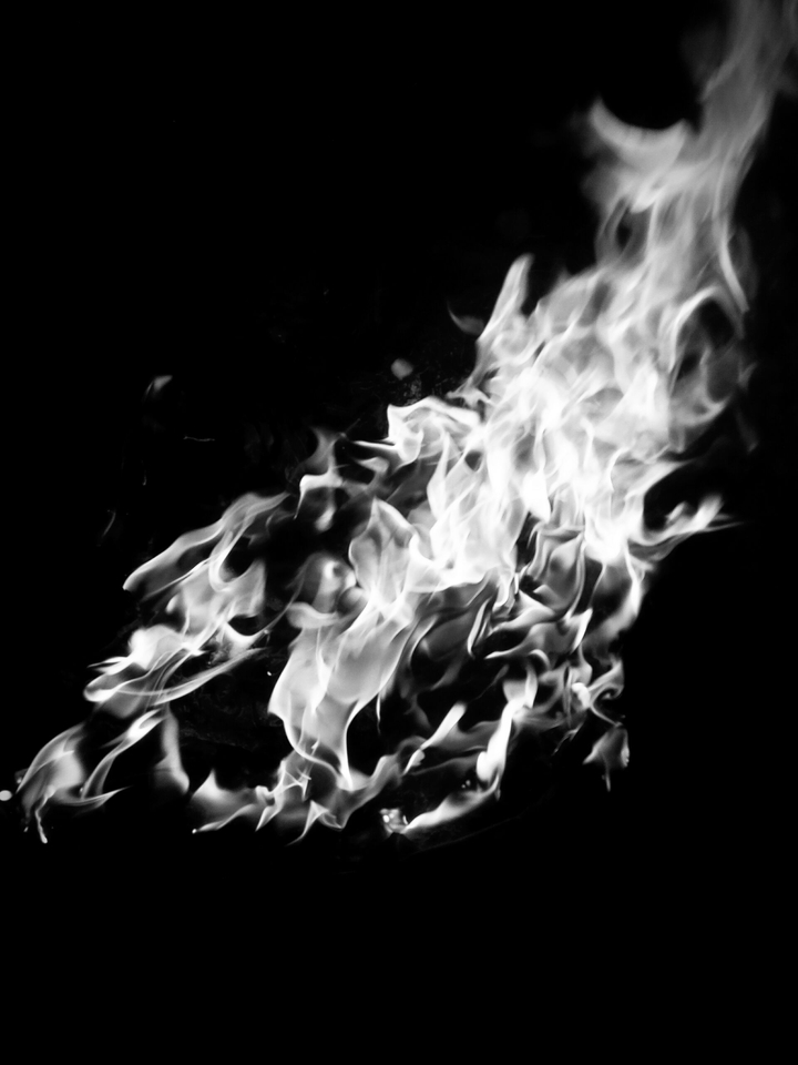 Fire Black&White