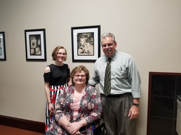 Mark, Cindy, and Hannah