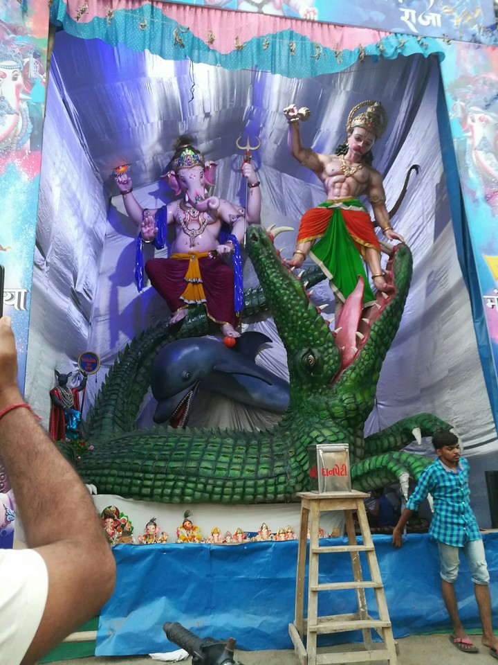 mankodya ka raja 2018 of navsari ganesh mohotsav