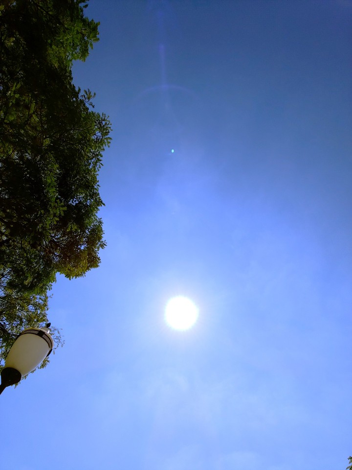Sun in the Blue Sky