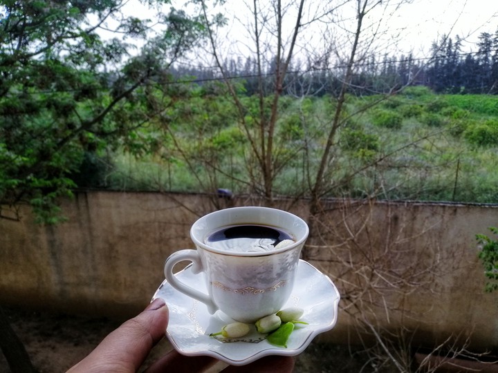 Coffee with a view