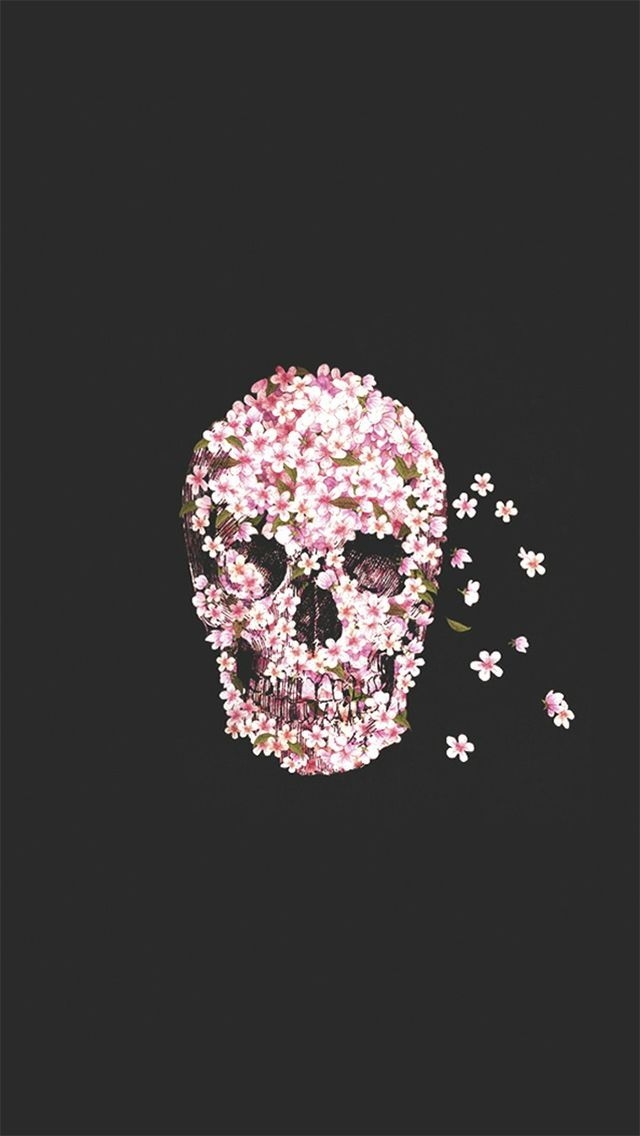 flower skull