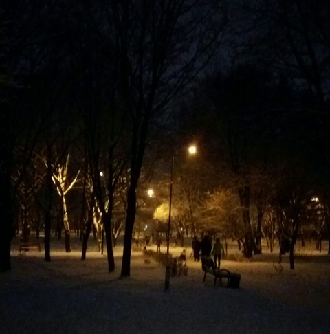 in winter