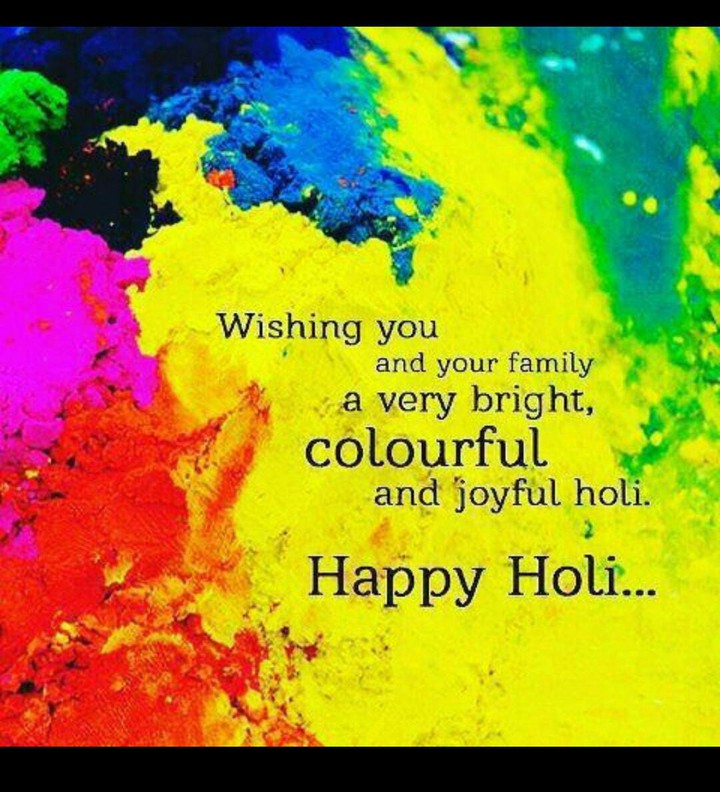 Festival of COLOURS...