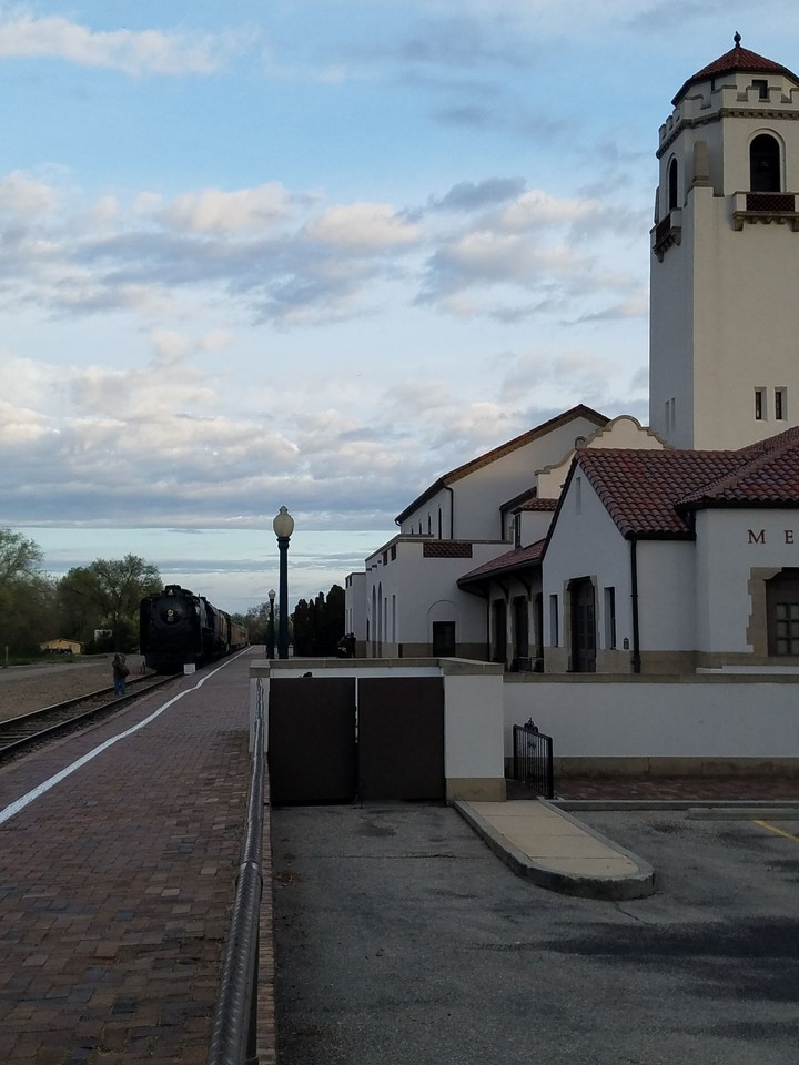 Union Pacific 844 at the Boise, Depot