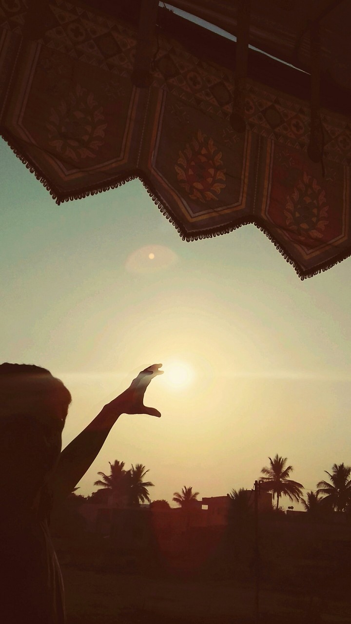at morning