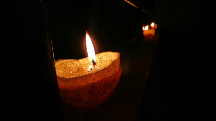 Orange lamp