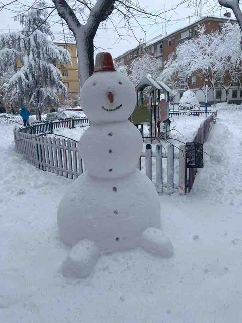 Muñeco de nieve - Madrid