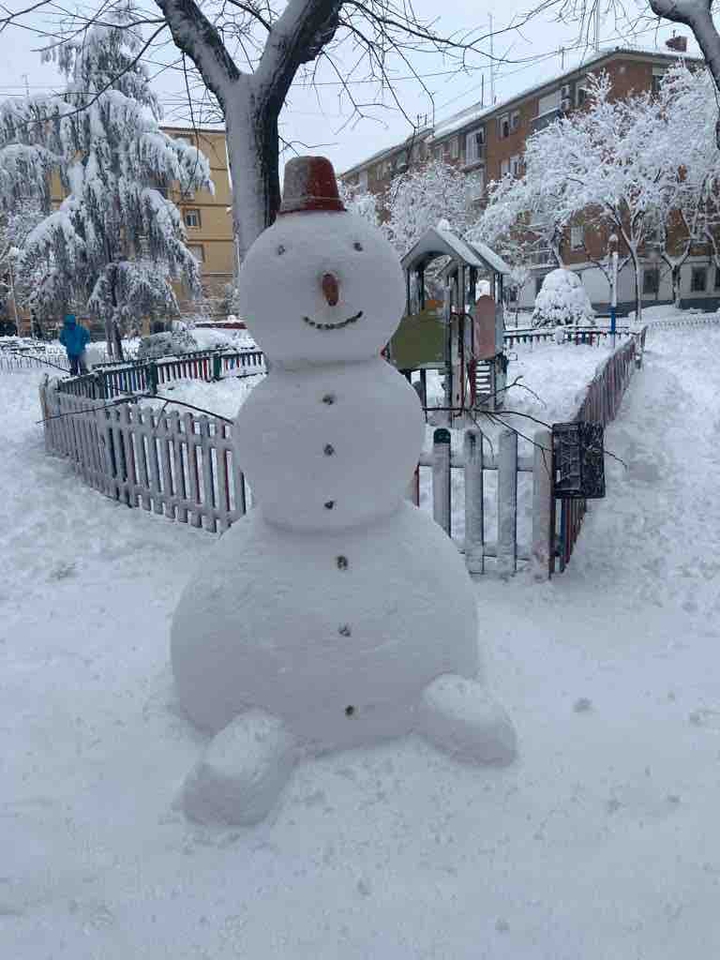 Muñeco de nieve - Madrid