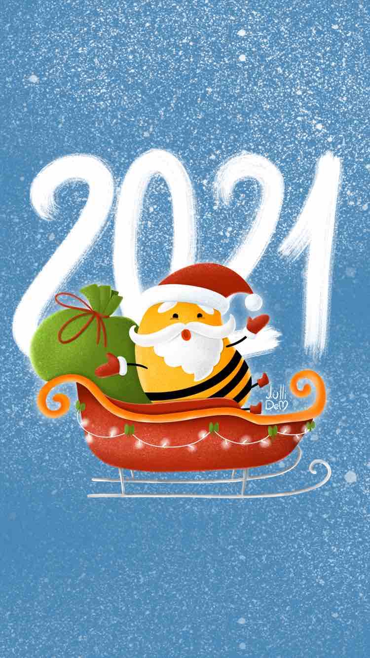 Happy New Year bee