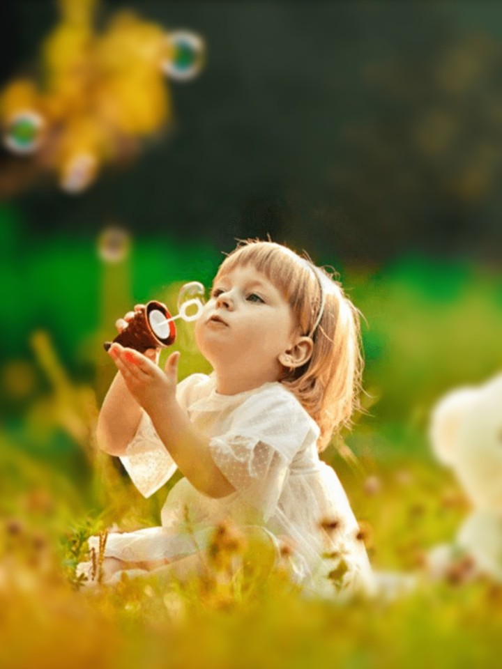 little cute girl