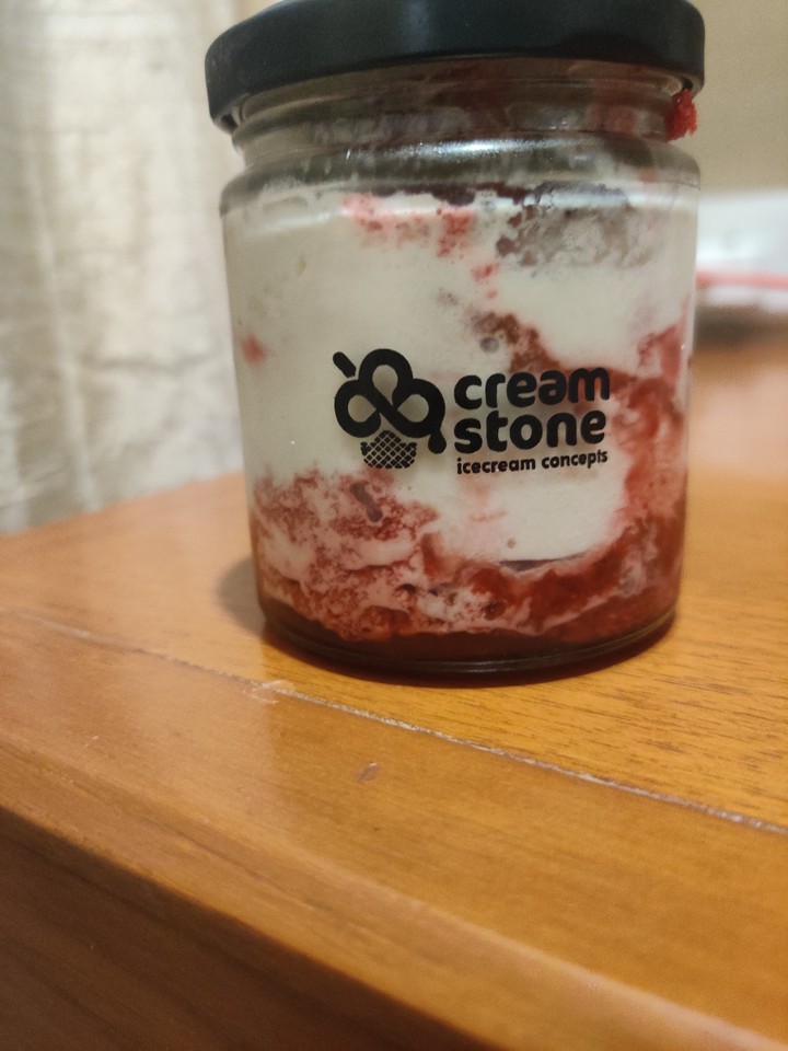 cream stone