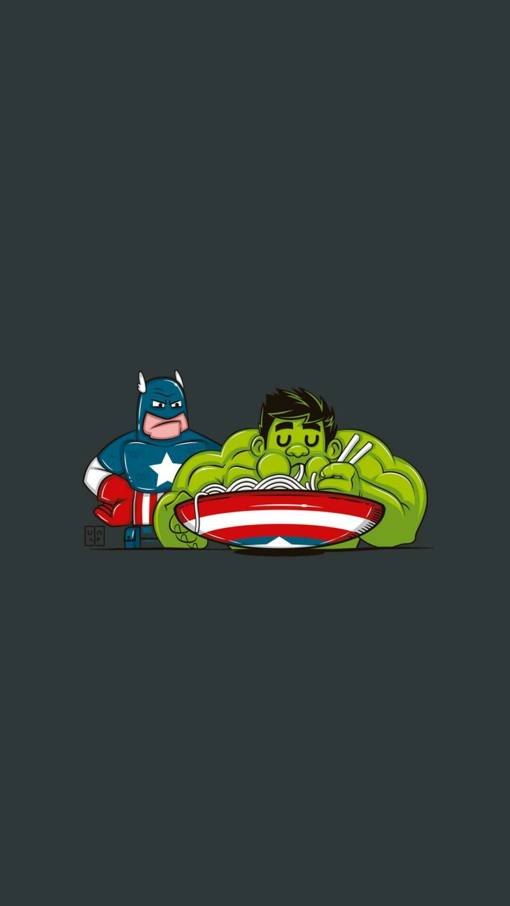 Captain America And Hulk