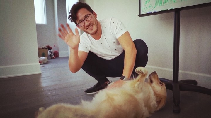 Markiplier and his dog Chica part 2