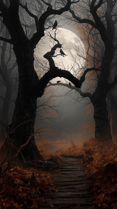 רקעים dusk, moonlight