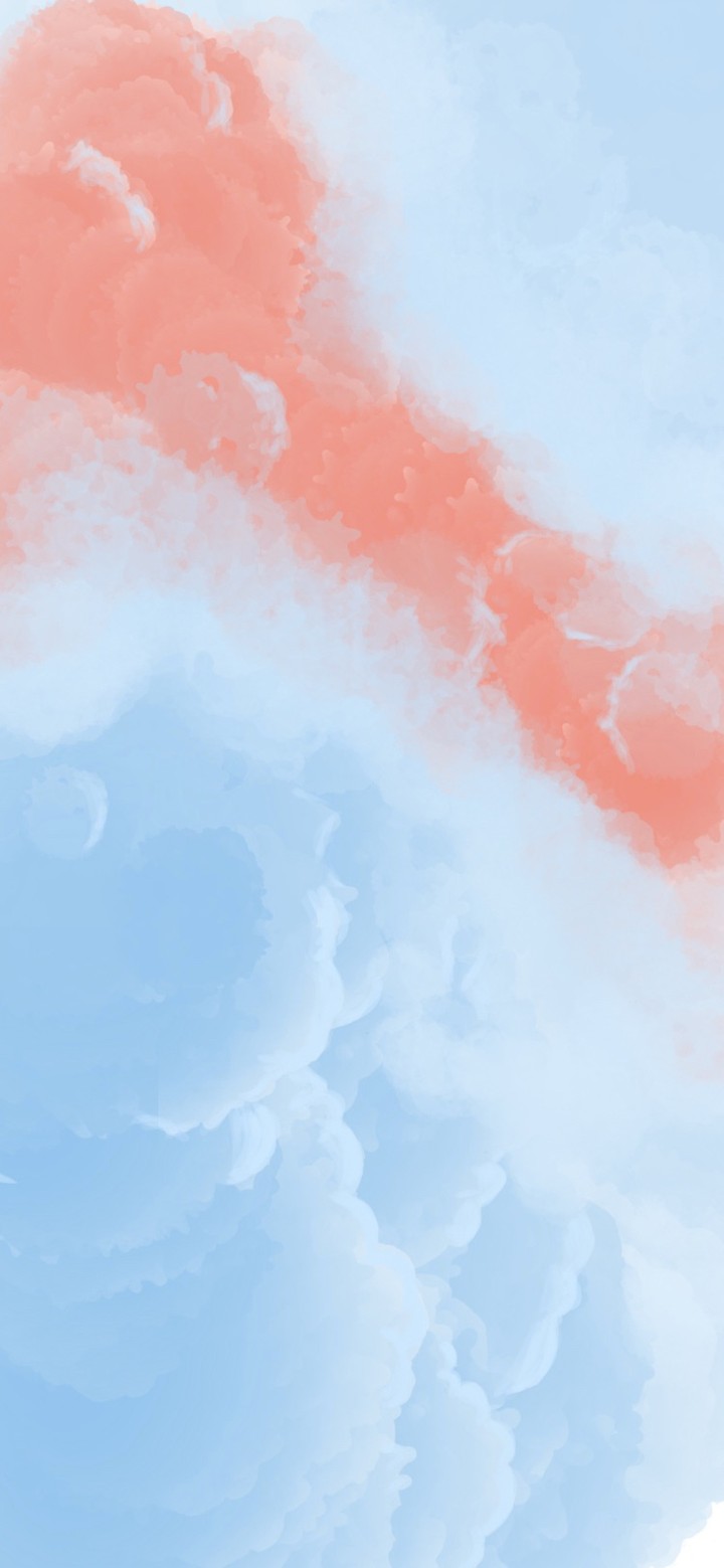 blue clouds
