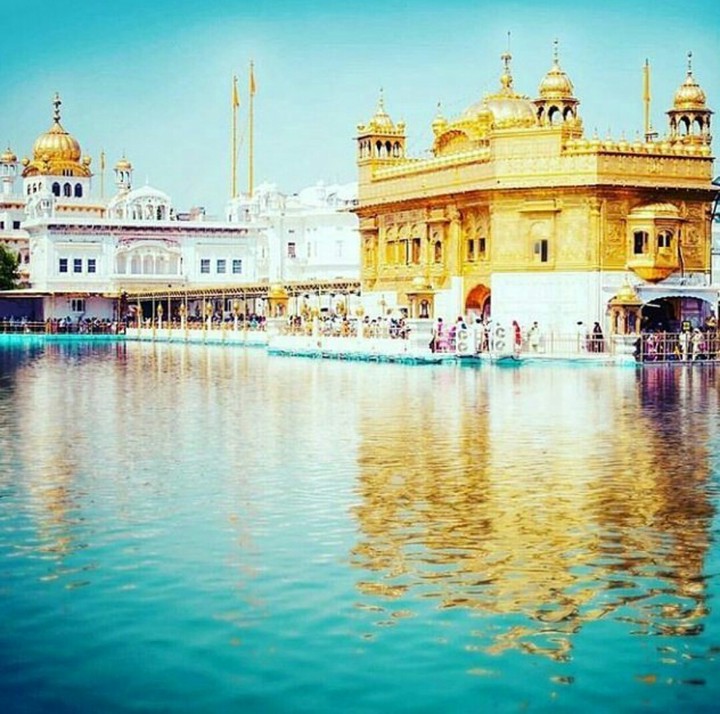 Golden temple in punjab India